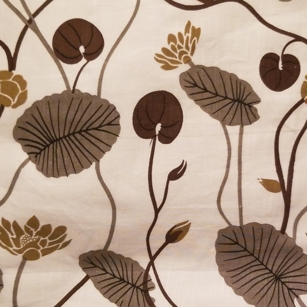 🌺 Large Tote Bag Olive and Brown - Picture 2 of 7